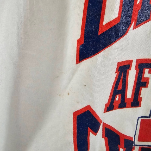 Denver Broncos - AFC 87' CHAMPIONS - T-shirt - *Ultra Rare 80's Original* NWOT - Picture 6 of 7